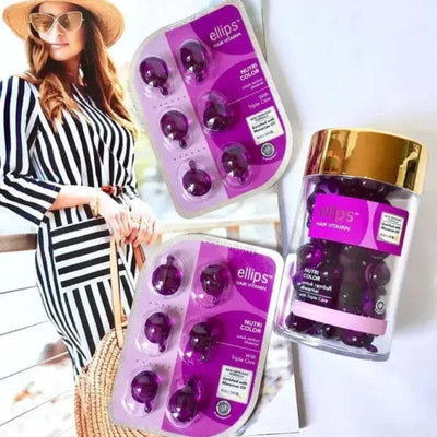 Ellips Hair Vitamin Oil (Purple) 1ml x 50pcs - LMCHING Group Limited
