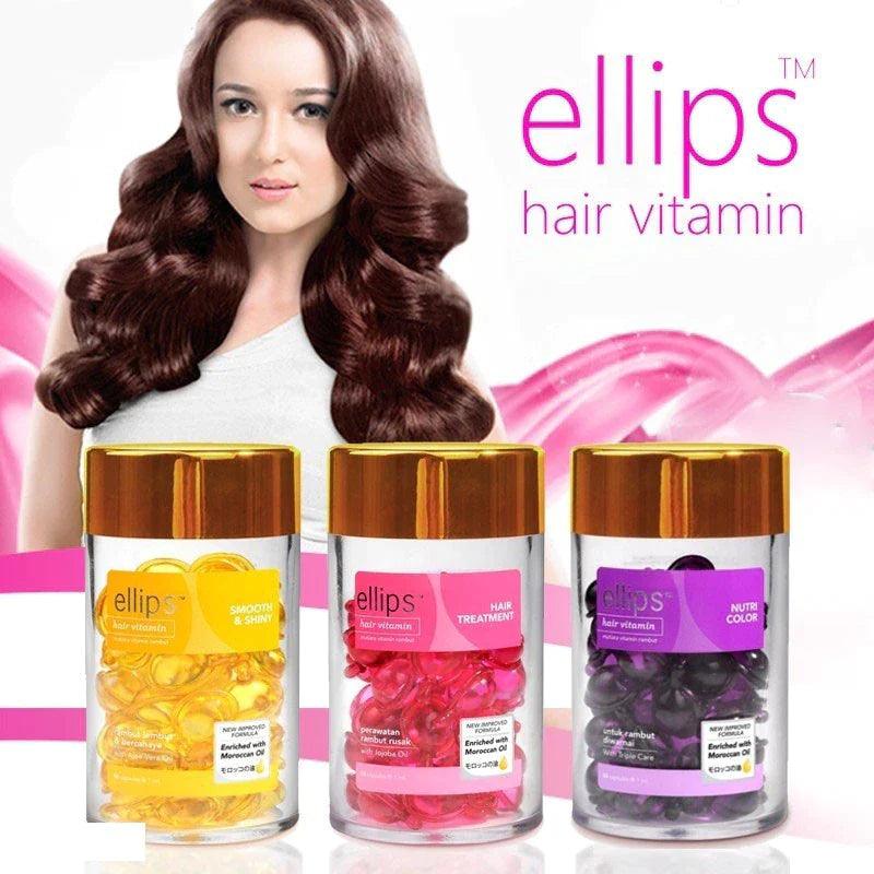 ellips Hair Vitamin Oil (Purple) 1ml x 50pcs - LMCHING Group Limited