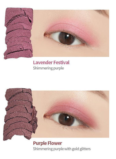 Etude House Play Color 10 Eyes Shadow Palette (Lavender Land) 1pc - LMCHING Group Limited