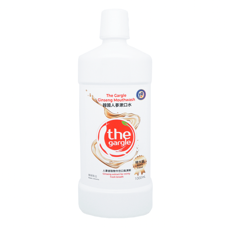 [Extra Value] the gargle 99.9% Sterilization Korean Ginseng Flavored Mouthwash 1000ml Liquid Mouth Freshner - LMCHING Group Limited