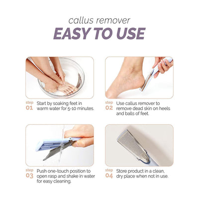 F3 Systems Stainless Steel Callus Remover 1pc - LMCHING Group Limited