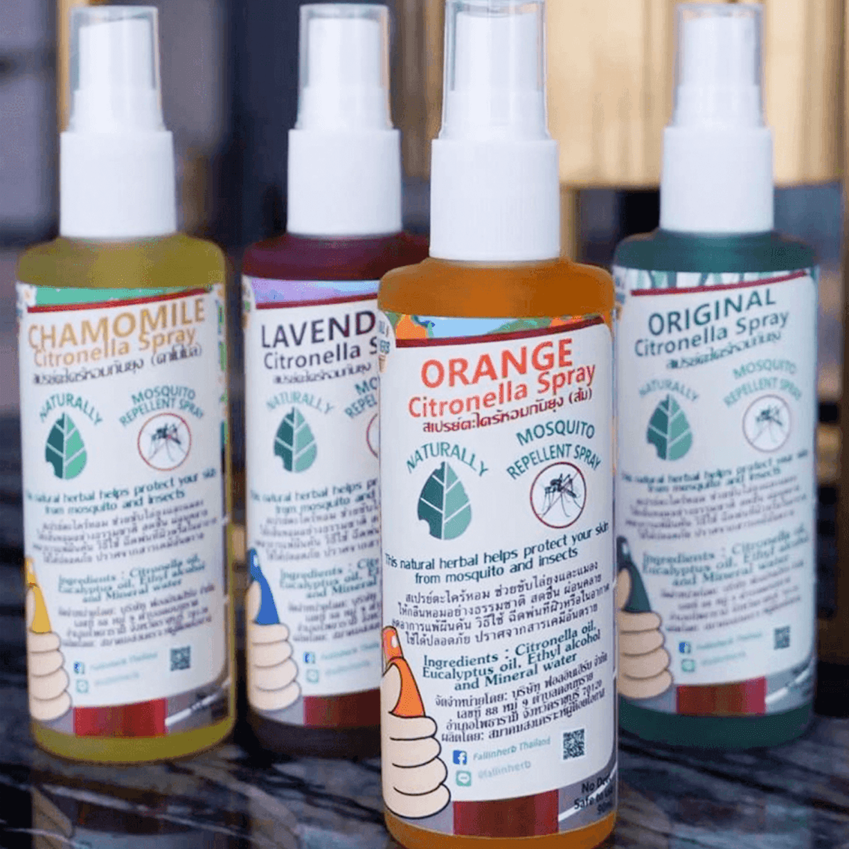 FALL IN HERB Mosquito Repellent Citronella Spray 90ml - LMCHING Group Limited