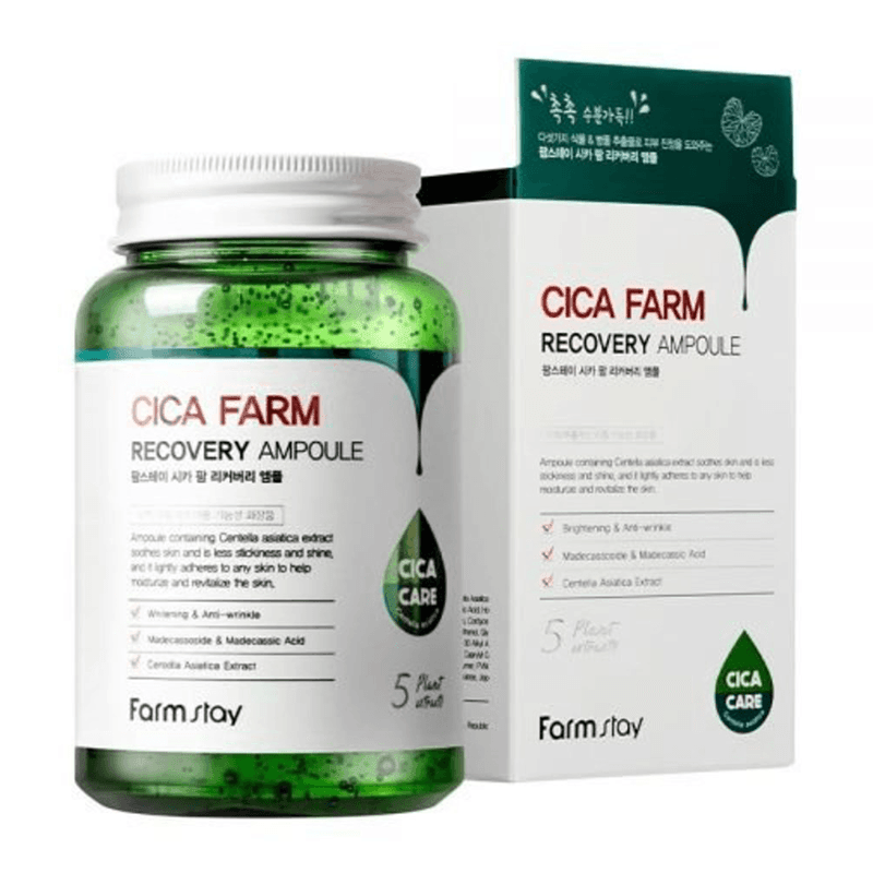 EXPIRED (20/07/2025) Farm stay Cica Farm Recovery Ampoule 250ml