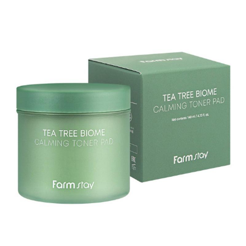 Farm stay Tea Tree Biome Calming Toner Pad 70pcs/140ml - LMCHING Group Limited