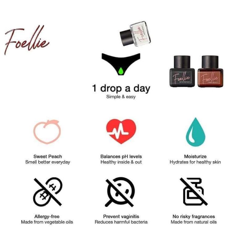 Foellie Inner Beauty Feminine Perfume (Sweet Peach) 5ml - LMCHING Group Limited