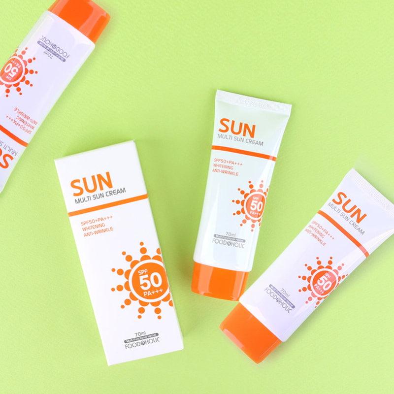 FOODAHOLIC Multi Sun Cream SPF50+PA+++ 70ml - LMCHING Group Limited