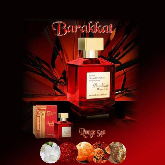 Fragrance World Barakkat Rouge 540 Extrait De Parfum 100ml - LMCHING Group Limited