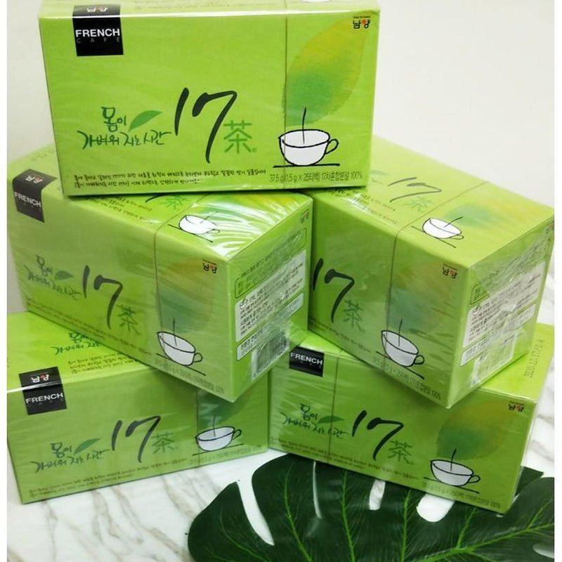 French Cafe 17 Slimming Diet Herbal Tea 1.5g x 25 - LMCHING Group Limited