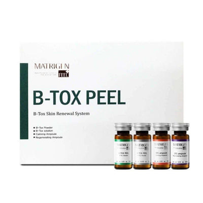 FULL SET Matrigen نظام تجديد البشرة B-Tox 12 زجاجة