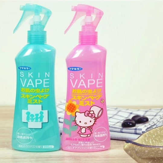 Fumakilla Skin Vape Hello Kitty Outdoor Mosquito Repellent Spray 200ml - LMCHING Group Limited