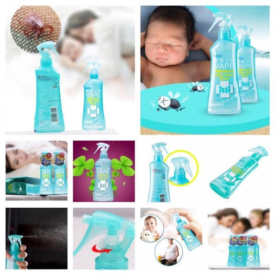 Fumakilla Skin Vape Long Lasting Mosquito Repellent Body Spray (Citrus) 200ml - LMCHING Group Limited
