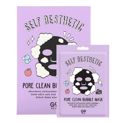 G9SKIN Self Aesthetic Pore Clean Bubble Mask 23ml x 5 - LMCHING Group Limited