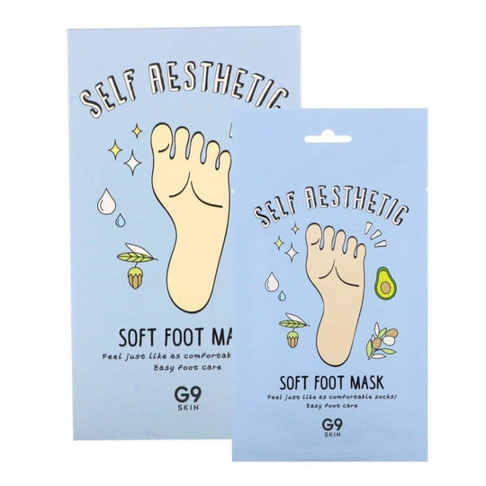 G9SKIN Self Aesthetic Soft Foot Mask 12ml x 5 - LMCHING Group Limited