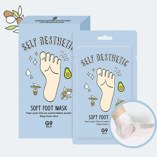G9SKIN Self Aesthetic Soft Foot Mask 12ml x 5 - LMCHING Group Limited