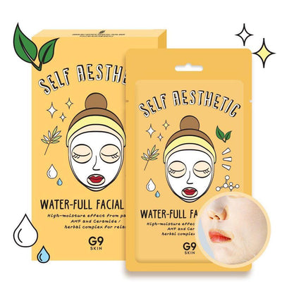 G9SKIN Self Aesthetic Water-Full Facial Mask 23ml x 5 - LMCHING Group Limited