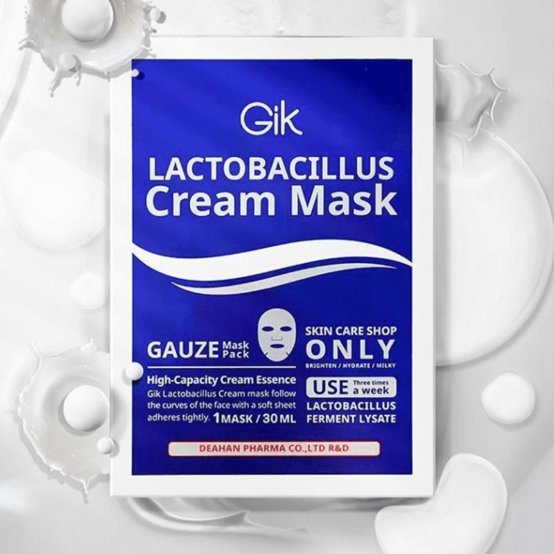 Gik Lactobacillus Cream Mask 30ml x 5 - LMCHING Group Limited
