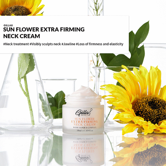 Gilla8 Sun Flower Extra Firming Neck Cream 50ml - LMCHING Group Limited
