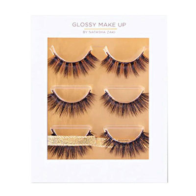 Glossy Makeup Party Lash Collection Set 3 Pasang
