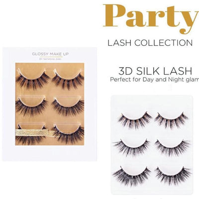 GLOSSY MAKEUP Party Lash Collection Set 3 Pairs - LMCHING Group Limited