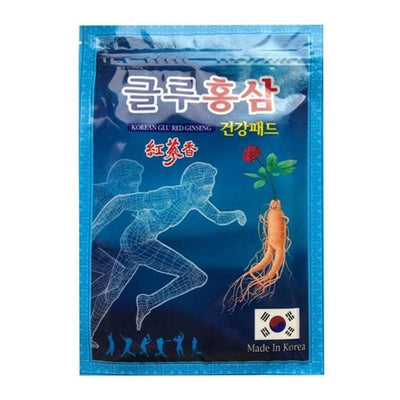 Glu 韓國 紅蔘漢方 涼感舒緩貼 20片