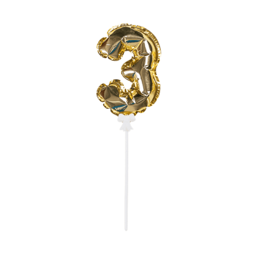 Golden Number Party Ballon 1pc - LMCHING Group Limited