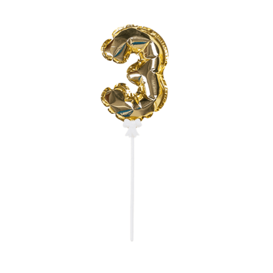 Golden Number Party Ballon 1pc - LMCHING Group Limited