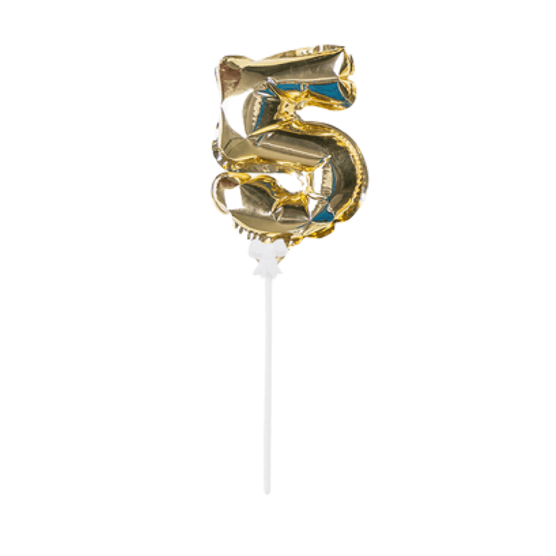 Golden Number Party Ballon 1pc - LMCHING Group Limited