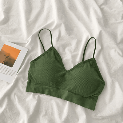 Green The Bralette Sports Bra (With Detachable Chest Pad) 1pc - LMCHING Group Limited