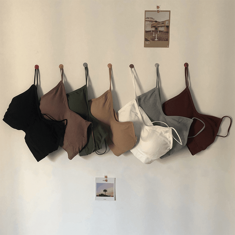 Grey The Bralette Sports Bra (With Detachable Chest Pad) 1pc - LMCHING Group Limited