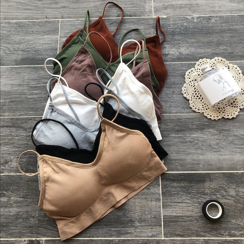 Grey The Bralette Sports Bra (With Detachable Chest Pad) 1pc - LMCHING Group Limited