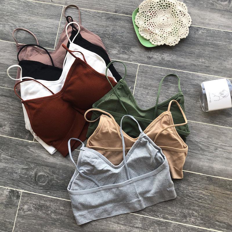 Grey The Bralette Sports Bra (With Detachable Chest Pad) 1pc - LMCHING Group Limited