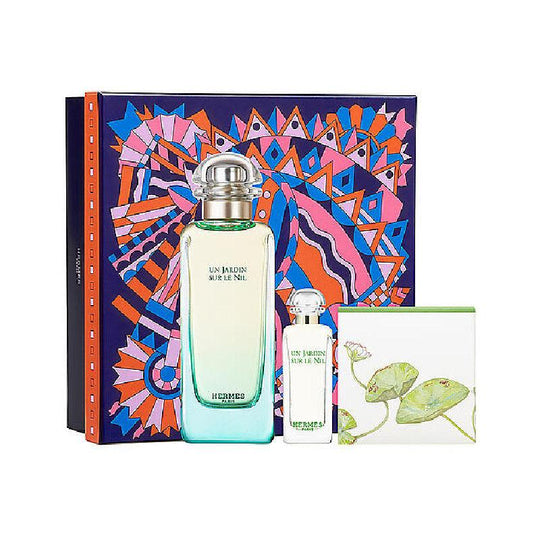 HERMES Un Jardin Sur Le Nil Eau De Toilette (EDT 100ml + EDT 7.5ml + Soap 50g) - LMCHING Group Limited