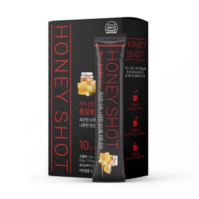 Honey Shot Six-Year Red Ginseng Honey Tea 5g x 10 - LMCHING Group Limited