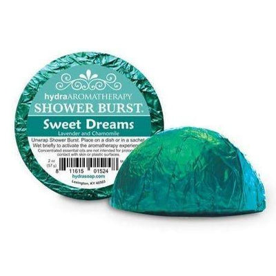 Hydra Aromatherapy USA Vegan Spa Luxury Sweet Dreams Shower Burst (Lavender & Chamomile) 57g - LMCHING Group Limited