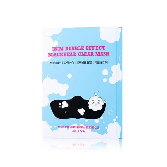 IBIM Bubble Effect Blackhead Clear Mask 5pcs - LMCHING Group Limited