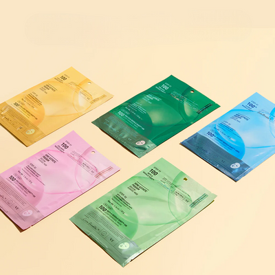 VT Cosmetics Collagen Reedle Shot 100 2 Step Hydrogel Mask 34.5g x 4pcs