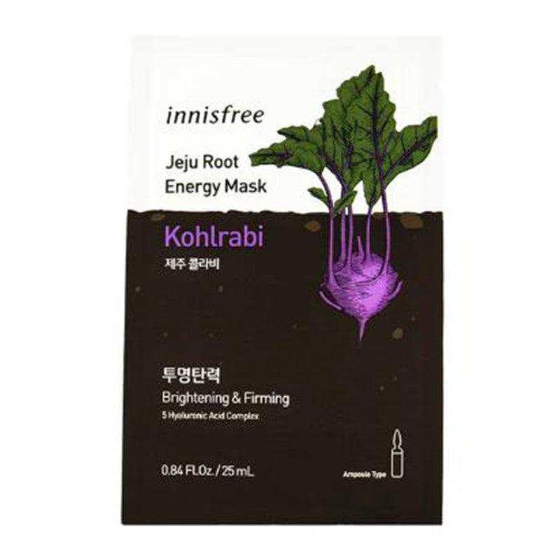 Innisfree Kohlrabi Jeju Root Energy Mask (Brightening & Firming) 25ml x 10 - LMCHING Group Limited