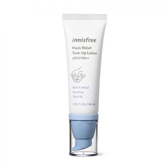 Innisfree Mask Relief Tone Up Lotion SPF 27++ 40ml - LMCHING Group Limited