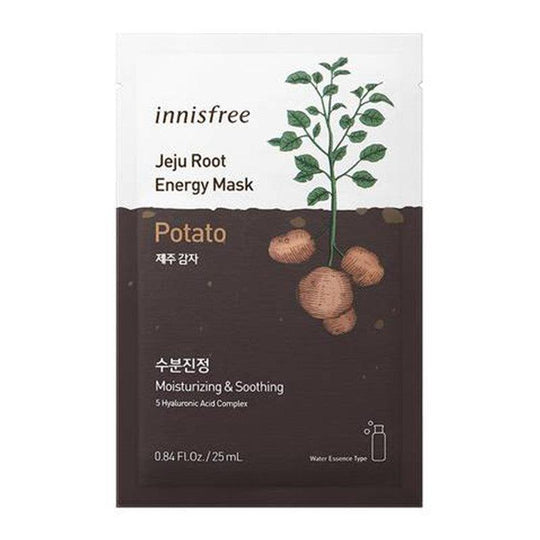 Innisfree Potato Jeju Root Energy Mask (Moisturising & Soothing) 25ml x 10 - LMCHING Group Limited