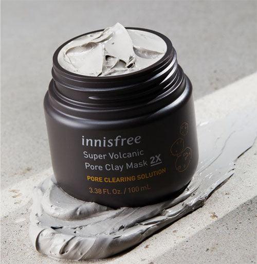 Innisfree Super Volcanic Pore Clay Mask 2X 100ml - LMCHING Group Limited