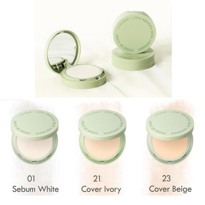 JAVIN DE SEOUL Greenery Base Powder Pact SPF28 PA++ 7.5g - LMCHING Group Limited