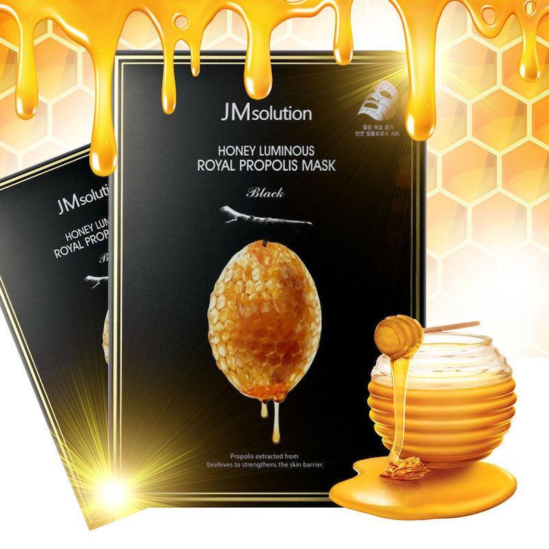 JMsolution Honey Luminous Royal Propolis Mask 30ml x 10pcs - LMCHING Group Limited