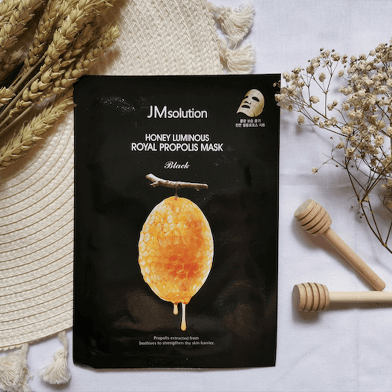 JMsolution Honey Luminous Royal Propolis Mask 30ml x 10pcs - LMCHING Group Limited