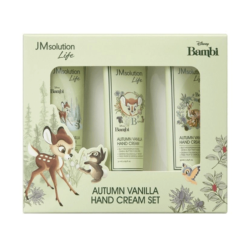 JMsolution X Disney Life Autumn Vanilla Hand Cream (Bambi) 50ml x 3 - LMCHING Group Limited