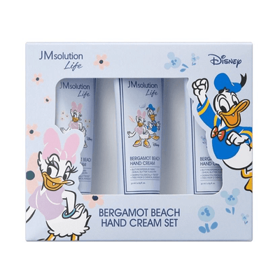 JM Solution X Disney Life Bergamot Beach Crème pour les mains (Donald Duck) 50 ml x 3