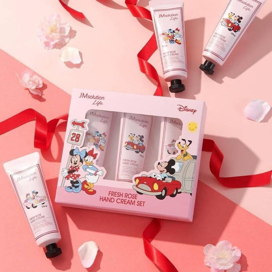 JM Solution X Disney Life Fresh Rose Hand Cream (Mickey & Friends) 50ml x 3 - LMCHING Group Limited