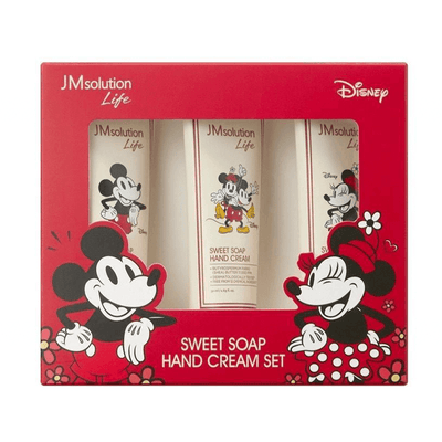 JM Solution X Disney Life Sweet Soap Crème pour les mains (Mickey & Minne) 50 ml x 3