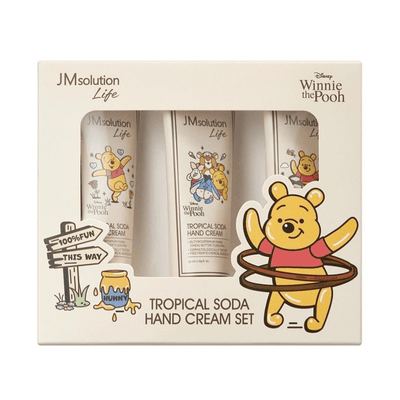 JM Solution X Disney Life Crema per le mani alla soda tropicale (Winnie The Pooh) 50ml x 3