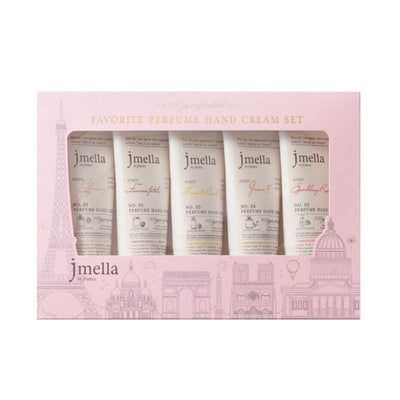 JMELLA เซ็ทครีมทามือ In France Favorite Perfume (5 ชิ้น)