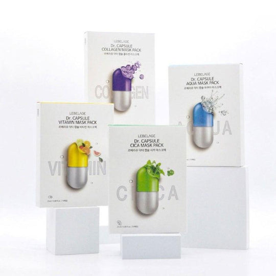 LEBELAGE Dr.Capsule Aqua Mask Pack 25ml x 10